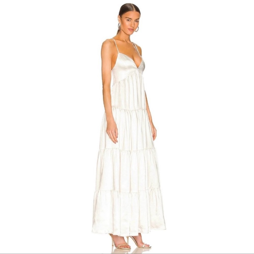 Revolve Elliatt Pilar Maxi Dress Ivory Women's Size Medium